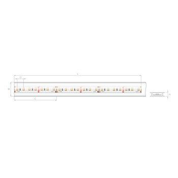 TAŚMA LED KWP-14K30-0960-24