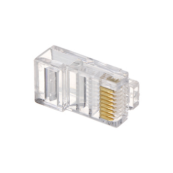 WTYK RJ-45 UTP kat.5e PRZELOTOWY 100 szt. RJ45-UTP5E-PRZE-100