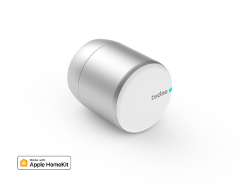 Zamek tedee PRO powered by GERDA HK (srebrny)