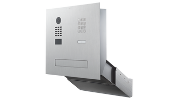 Wideodomofon IP DoorBird D2101KH do montażu podtynkowego z wbudowaną skrzynką na listy i klawiaturą