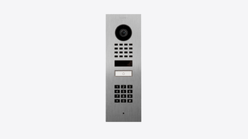 Wideodomofon IP DoorBird D1101KV do montażu podtynkowego z klawiaturą i przyciskiem przywołania