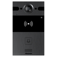 Akuvox R25A Panel zewnętrzny jednorodzinny natynkowy Czarny