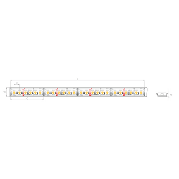 Taśma LED KWP-8KRGB-0700-24