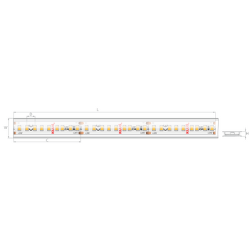 Taśma LED KWP-14KVHE27-0960-24