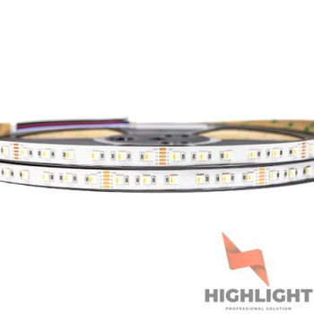 Taśma LED RGBW Zimna 24V IP20 19,2W 60xSMD5050