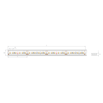 TAŚMA LED KWP-14BLUE-1220-24