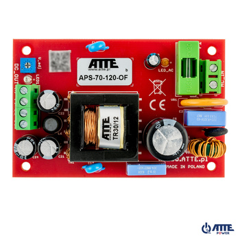 Zasilacz sieciowy SMPS ATTE APS-90-550-OF