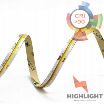 Taśma LED COB 24V IP20 15W Neutralna