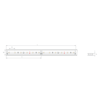 TAŚMA LED KWP-14BLUE-1210-24