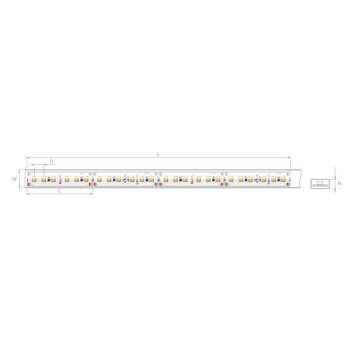 TAŚMA LED KWP-BLUE-1220-24