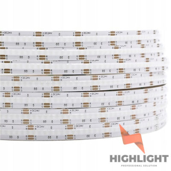 Taśma LED COB RGB 24V IP20 15W 860 LED