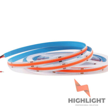 Taśma LED COB 24V IP20 10W Czerwona