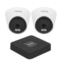 Zestaw Monitoringu IP Tiandy z 2 kamerami TC-C320N i rejestratorem IP