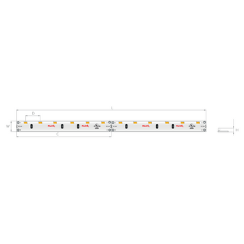 TAŚMA LED K-BLUE-1210-24