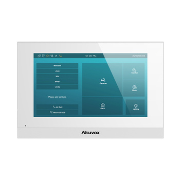 Akuvox C313N Monitor 7" Linux PoE Biały Projektowy