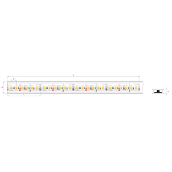 Taśma LED KWP-14RGB-0700-24