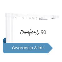 Karnisz Elektryczny Comfort 90 o zwiększonej wtrzymałosci 