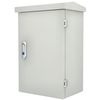 Zewnętrzna metalowa skrzynka IP55 z szyną DIN - VIDI-ZW-BOX