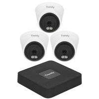 Zestaw Monitoringu IP Tiandy z 3 kamerami TC-C320N i rejestratorem IP