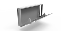Segment RACK 2U do rozdzielnicy i-Future. Szary E.RS-H20-W20-D20-7035-00