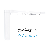 Karnisz Elektryczny  Comfort 35 WAVE podstawowy.