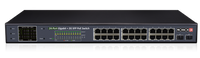 Switch PoE 24-portowy POES-24380GCL+2SFP